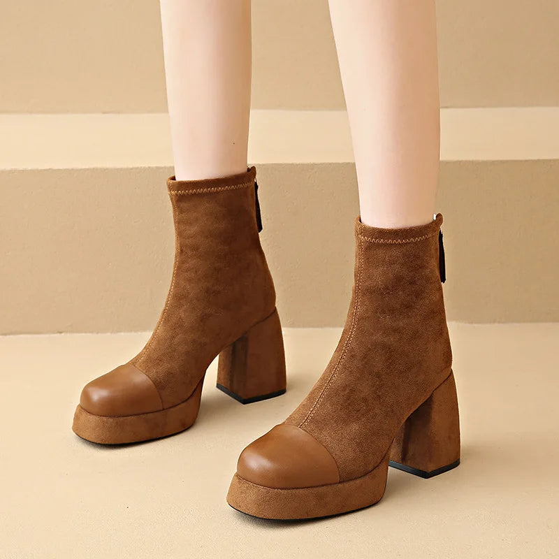 Stella | Bold And Elegant Leather Boots 1