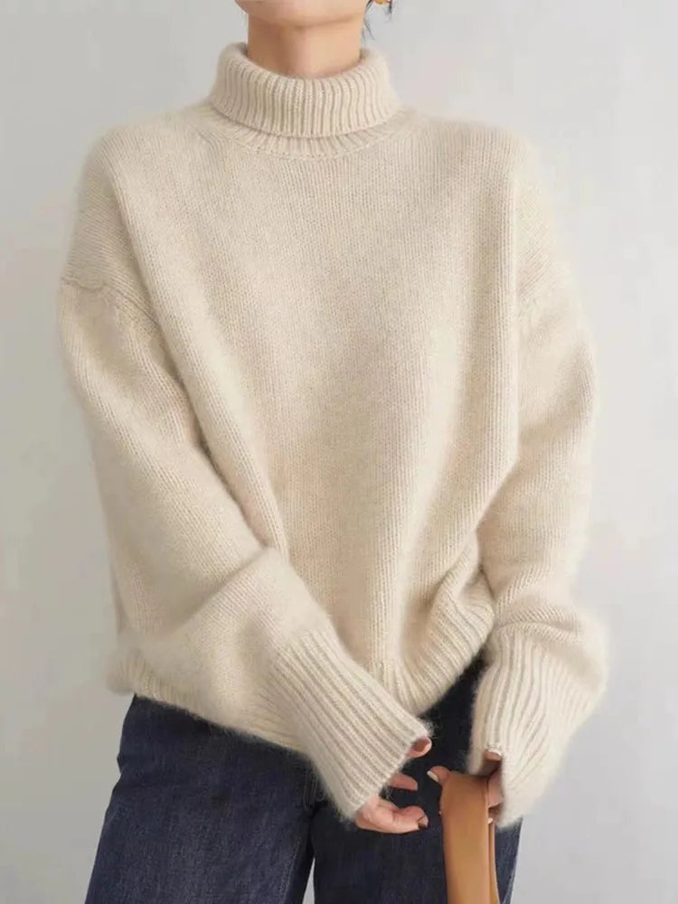Stephanie | Cashmere Turtleneck Sweater 0