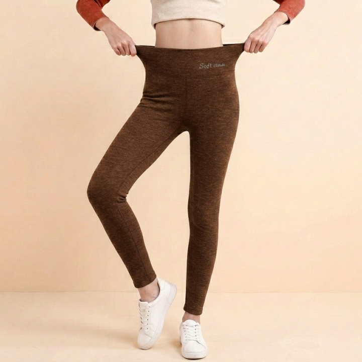 Tessara | Fleece Lined Leggings for Women – Soft, Stretchable & Cozy 7