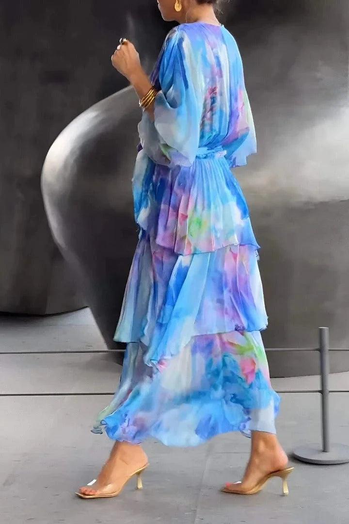 Vanessa | Timeless and Graceful Chiffon Summer Dress 4