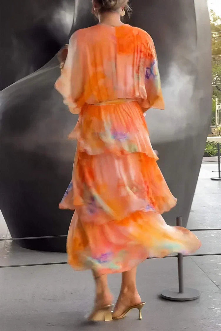 Vanessa | Timeless and Graceful Chiffon Summer Dress 7
