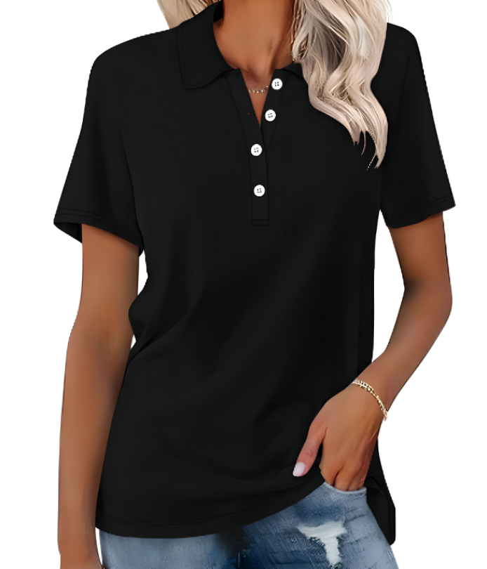 Victoria | Casual wearing soft fabric Polo Shirt 11