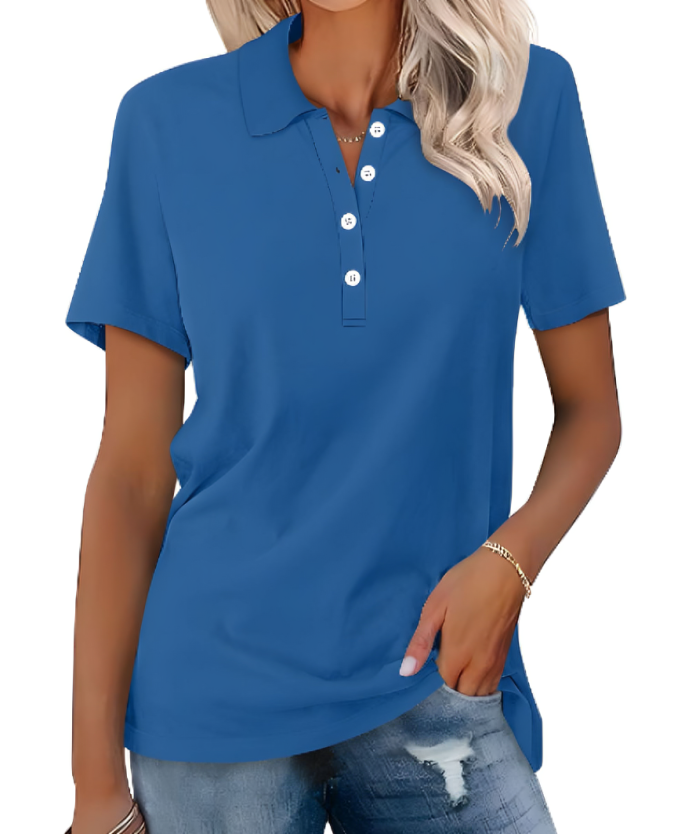 Victoria | Casual wearing soft fabric Polo Shirt 13
