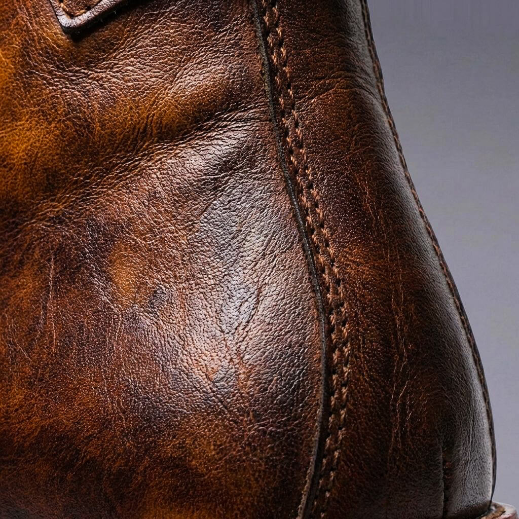 William | Vintage Charm And Premium Polished Leather Boots 3