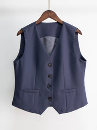 Emily | Elegant Tailored Vest Layering Set For Women