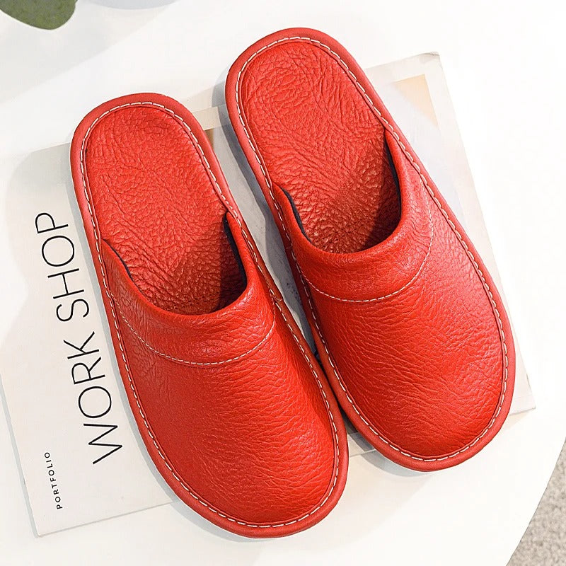 Xavier | Mens Leather Slippers – Ergonomic Comfort 10