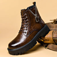 Andrew | Rugged Premium Leather Winter Boots