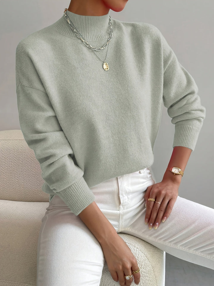 Isabella | Cozy And Elegant Turtleneck Knit Sweater