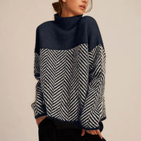 Chloe | Cozy And Chic Turtleneck Knit Sweater