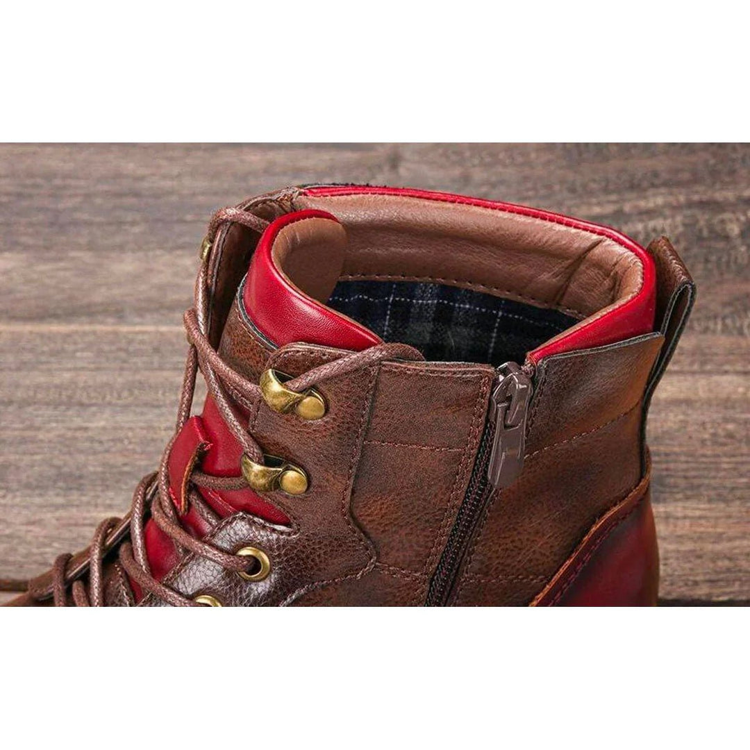 Alexander | Elegant And Sophisticated Oxford Leather Men Boots