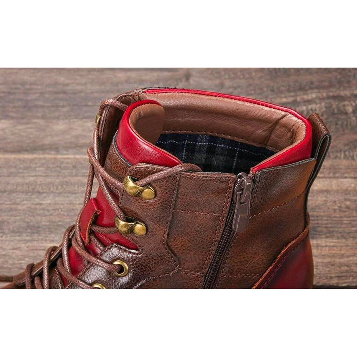 Alexander | Elegant And Sophisticated Oxford Leather Men Boots