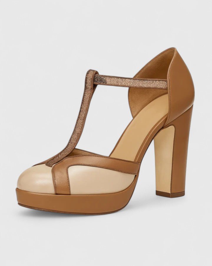 Nadia | Close Toe Heels – Sophisticated Retro Style for Women