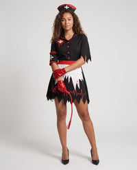 Freya | Spooky And Striking Halloween Nurse Costume