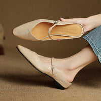 Sarah | Elegant And Pointed Toe Mules