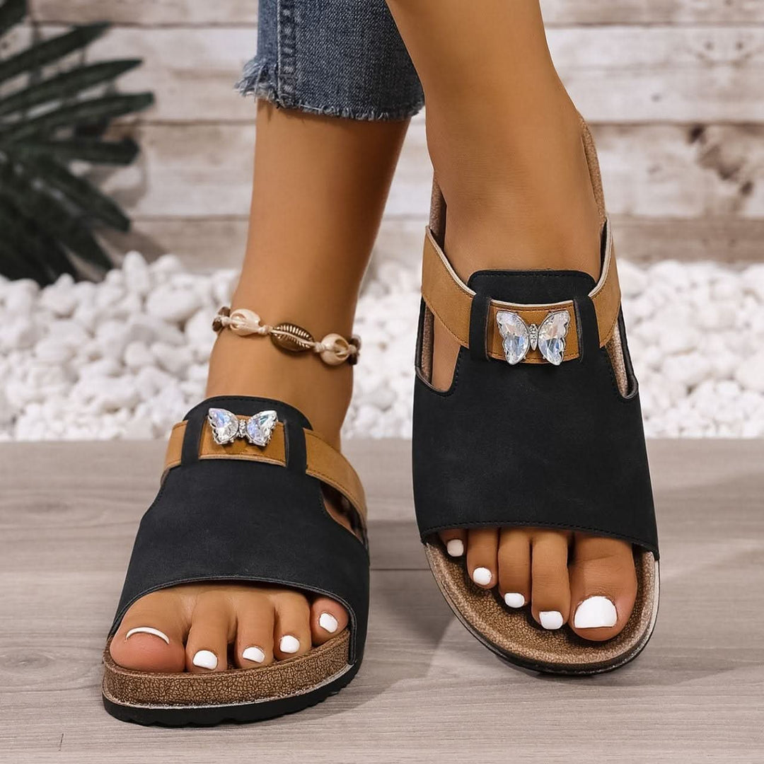 Liora | Butterfly Slippers – Stylish Comfort for Women