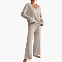 Juliette | Relaxed Knit Pullover and Lounge Trousers Set