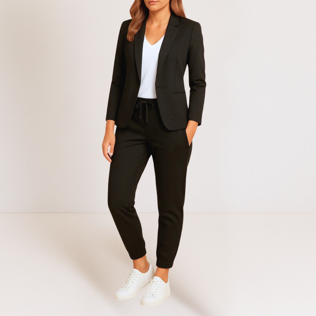 Amelia | Polished Blazer and Jogger Set for Modern Comfort