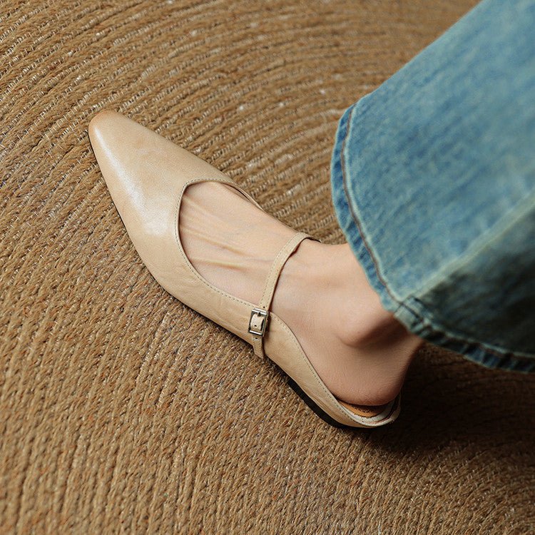 Sarah | Elegant And Pointed Toe Mules