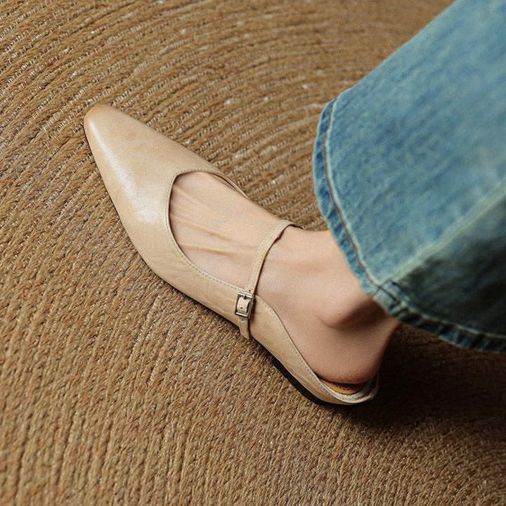 Sarah | Elegant And Pointed Toe Mules