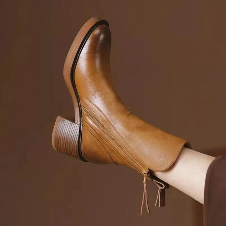 Selene | Ankle Boots – Premium Leather Style for Women