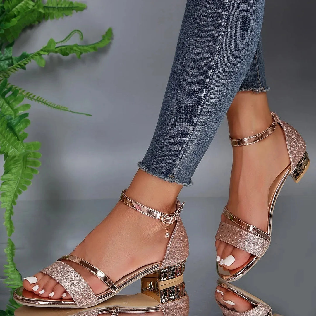Regina | Block-Heel Sandals – Elegant Design for Women