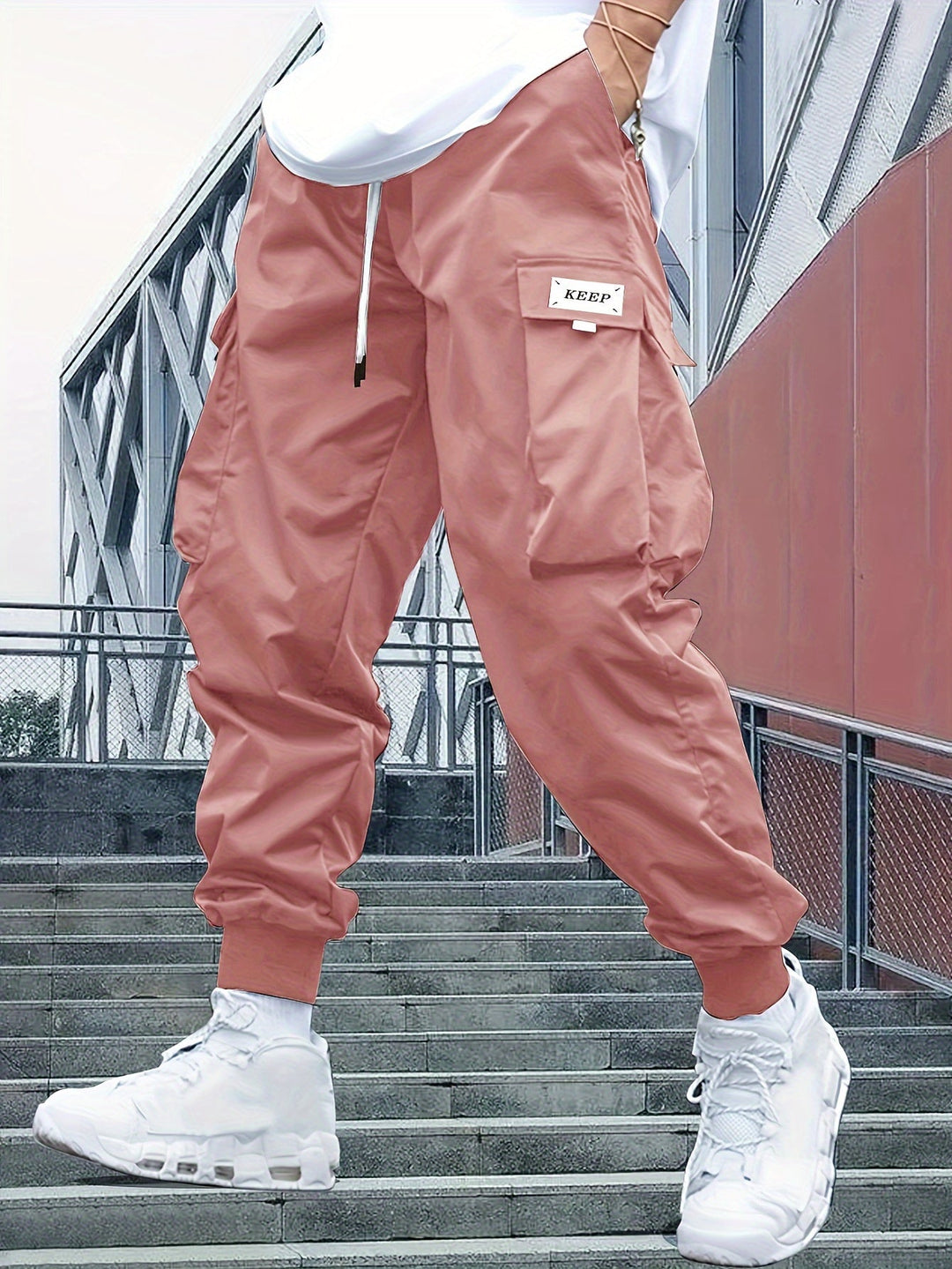 Eric | Versatile Premium Cargo Jogger Pants with Adjustable Comfort