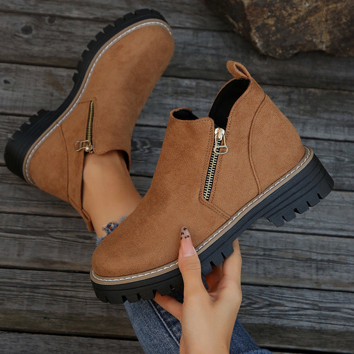Ivy | Chic And Modern Platform Ankle Boots