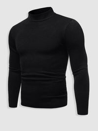 Lucas | Modern Slim-Fit Cotton Turtleneck Sweater