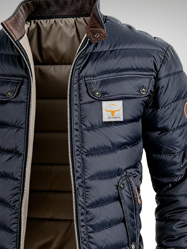 REMY | Quilted Jacket – Vintage-Inspired Comfort for Men