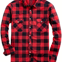 Nolan | Soft and Timeless Lumberjack Flannel Shirt