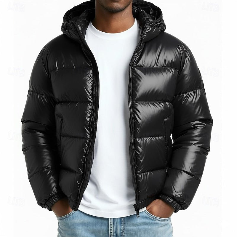 Grady | Quilted Puffer Jacket – Stylish Hooded Design