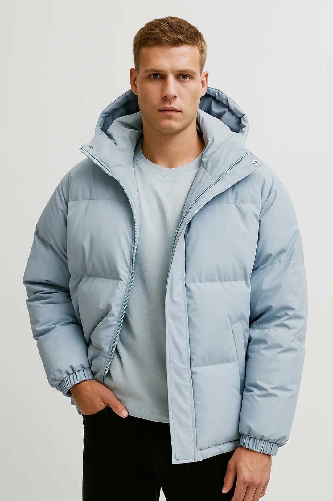 Vortex | Men's Winter Puffer Jacket – Warm & Stylish Design