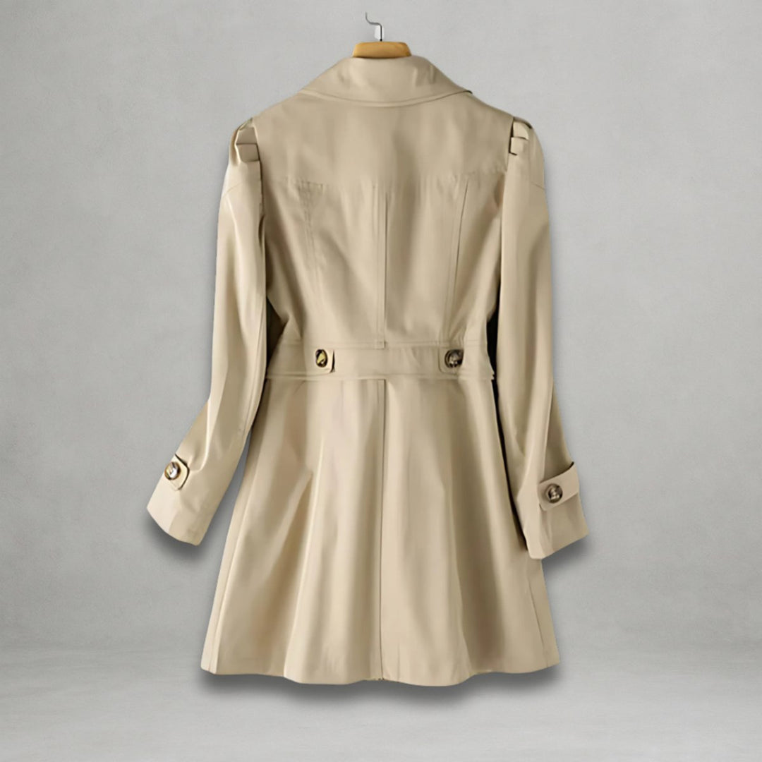 Claire | Elegant Tailored Trench Coat For Women