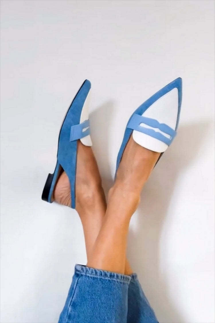 Seraphine | Elegante offene Slingback-Loafer