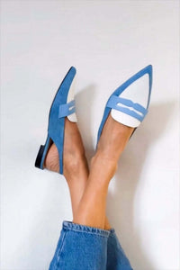 Seraphine | Elegante offene Slingback-Loafer