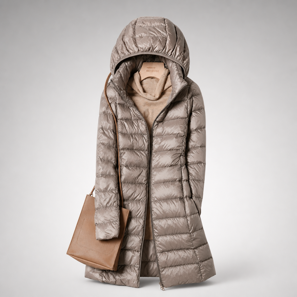 Feathra | Ultralight Down Jacket – Warm Lightweight Style for Women