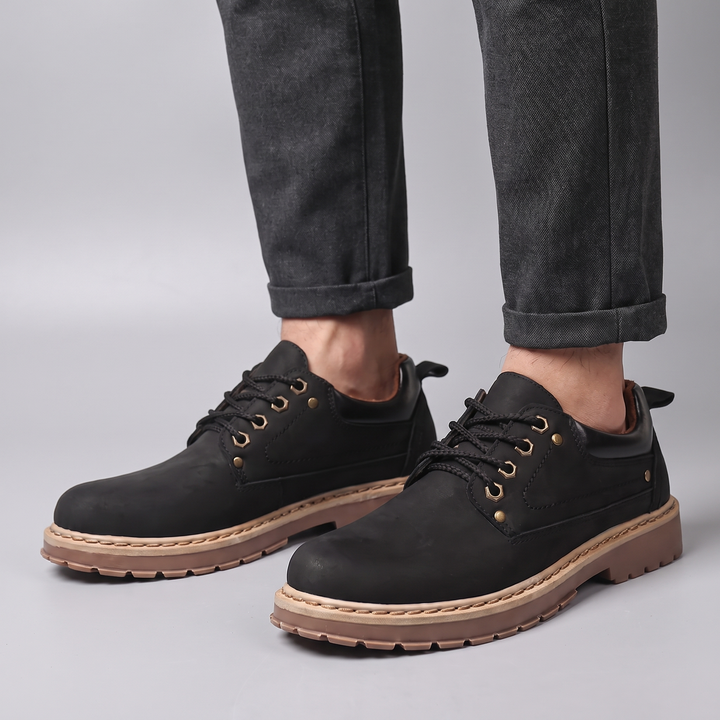 Bramwell | Leather Boots – Classic Retro Style for Men