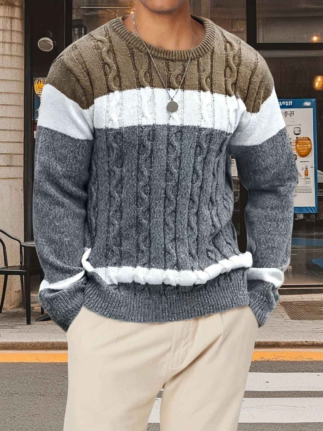 Mason | Cable-Knit Pullover for Effortless Everyday Style