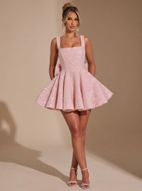 MIla | Stilvolles und bequemes Pailletten-Party-Minikleid