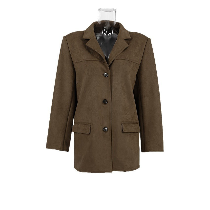 Isabella | Chic And Modern Suede Blazer