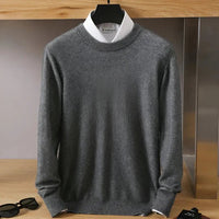 Matteo | Timeless And Refined Men's O-Neck Knit Sweater