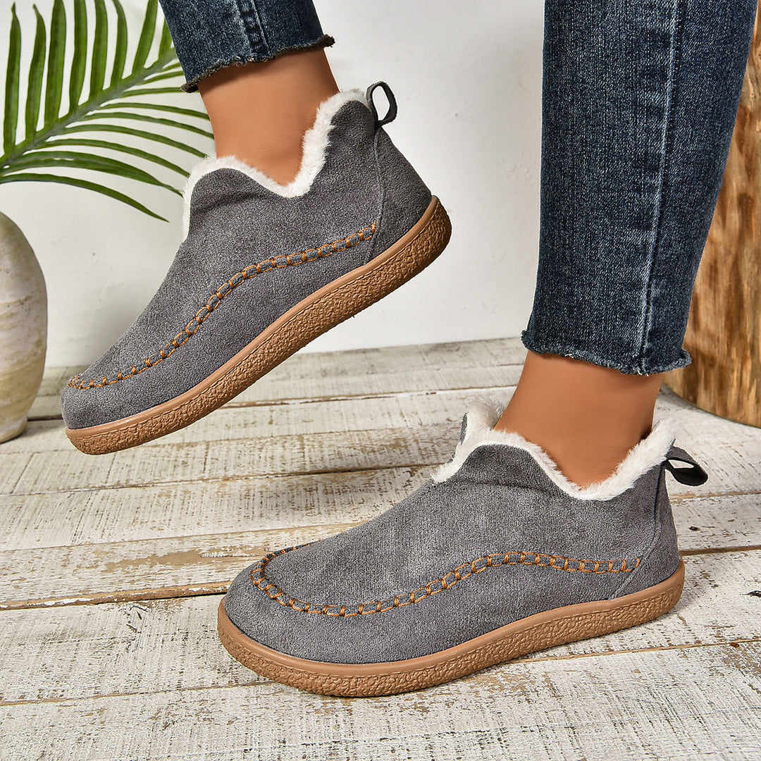 Clara | Warm Fleece Lined Slip-On Clogs