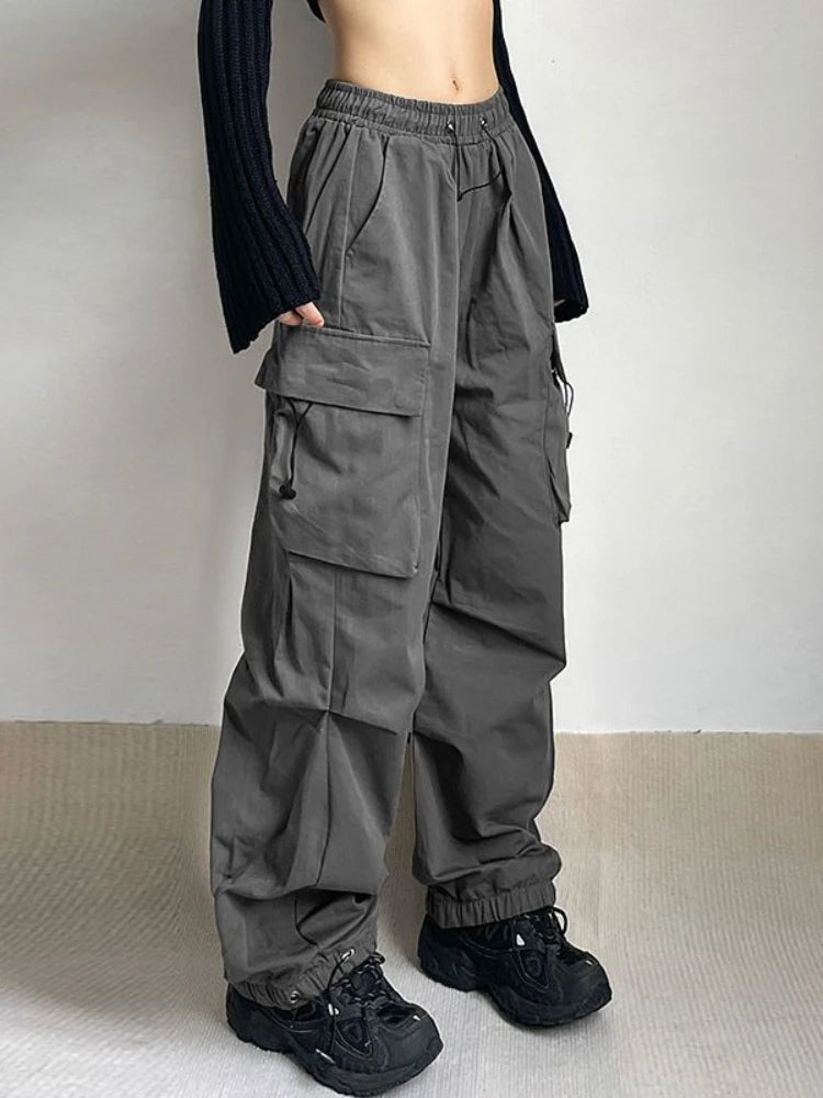 Elena | Effortless And Trendy Wide-Leg Cargo Pants