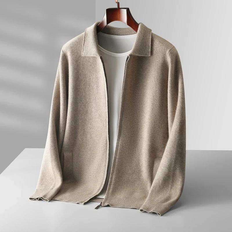 Lucas | Premium And Versatile Knit Full-Zip Cardigan