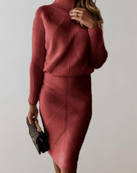Charlotte | Refined And Cozy Knitted Two Piece Set