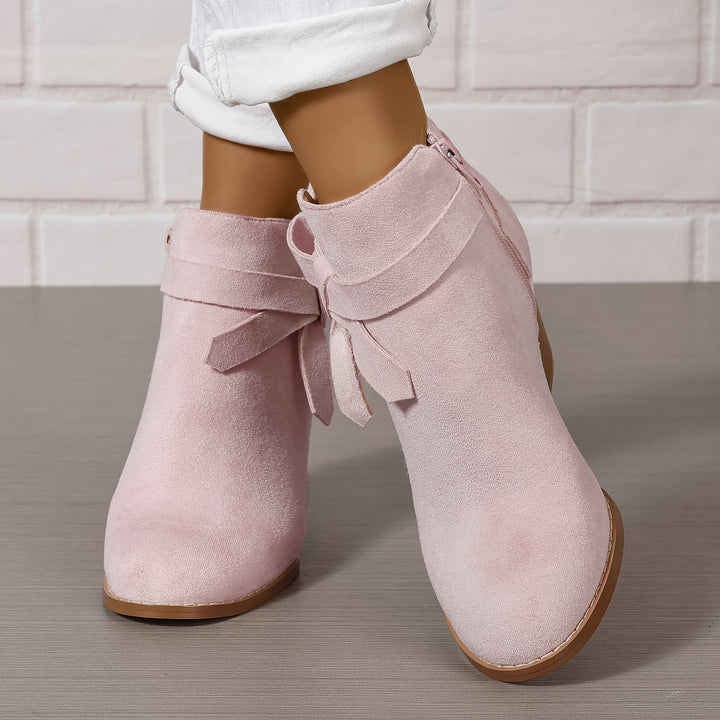 Jessica | Elegant And Stylish Ankle Boots With Block Heel