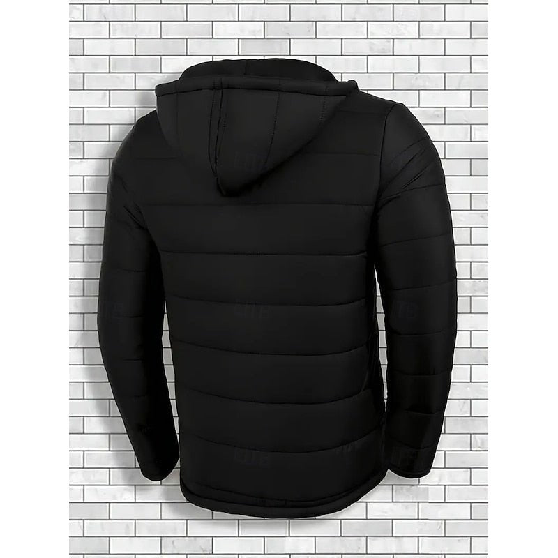 Dorian | Hooded Puffer Jacket – Warm en Stijlvol