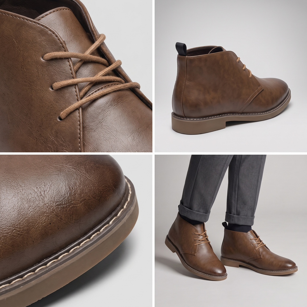 Peak | Chukka Boots – Clean Leather Style for Men