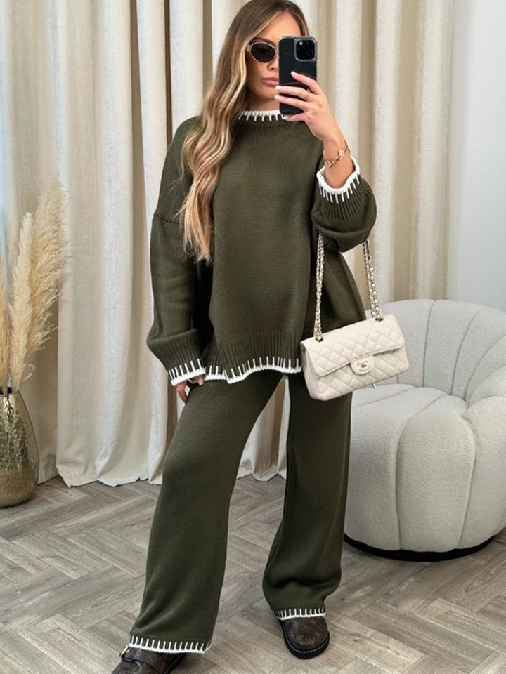 Freya | Cozy And Chic Knit Sweater Two Piece Set