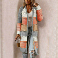 Olivia | Stylish And Versatile Striped Layering Cardigan
